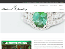 Tablet Screenshot of fleetwoodjewellery.com